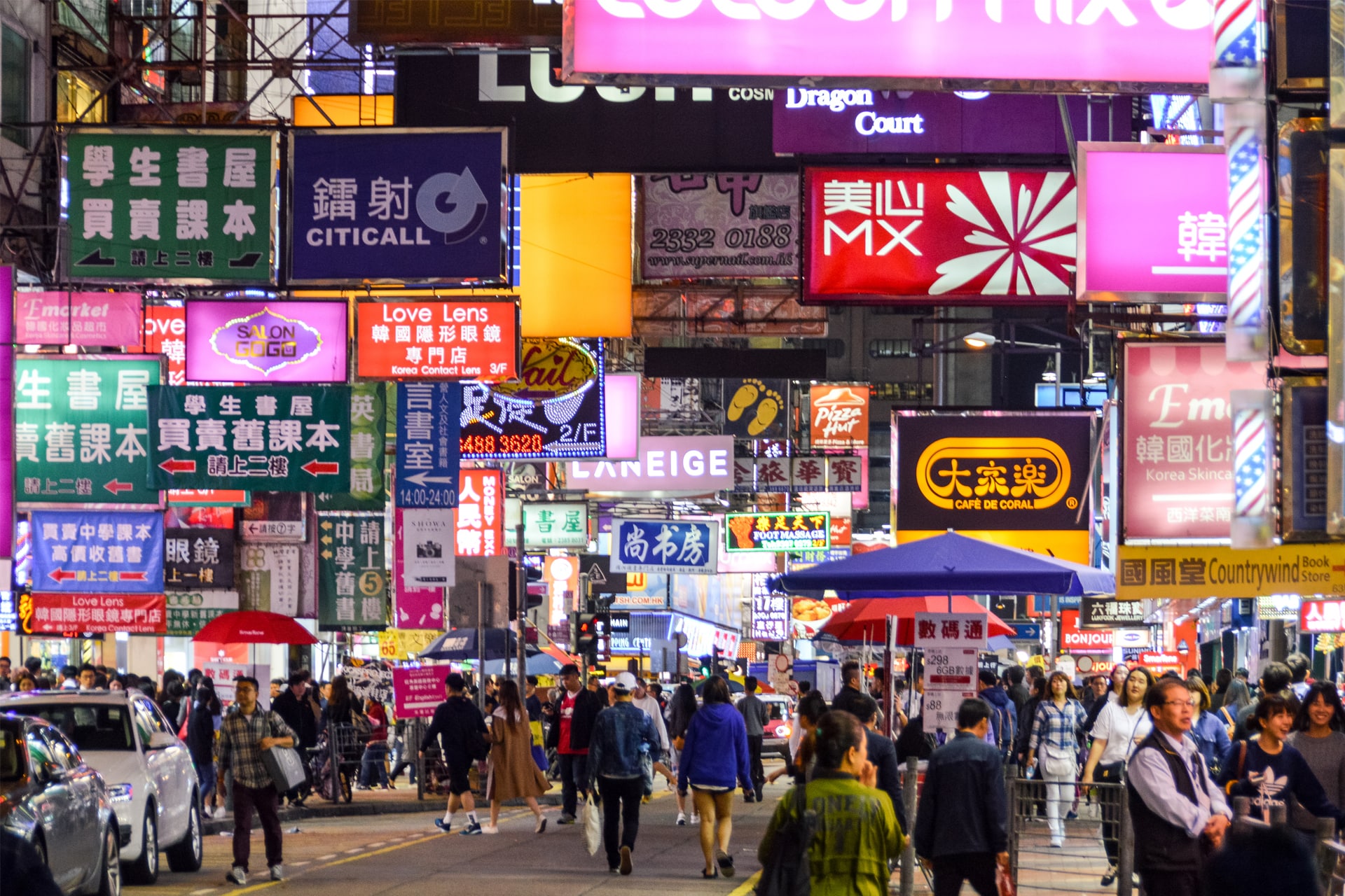 Mong Kok về đêm